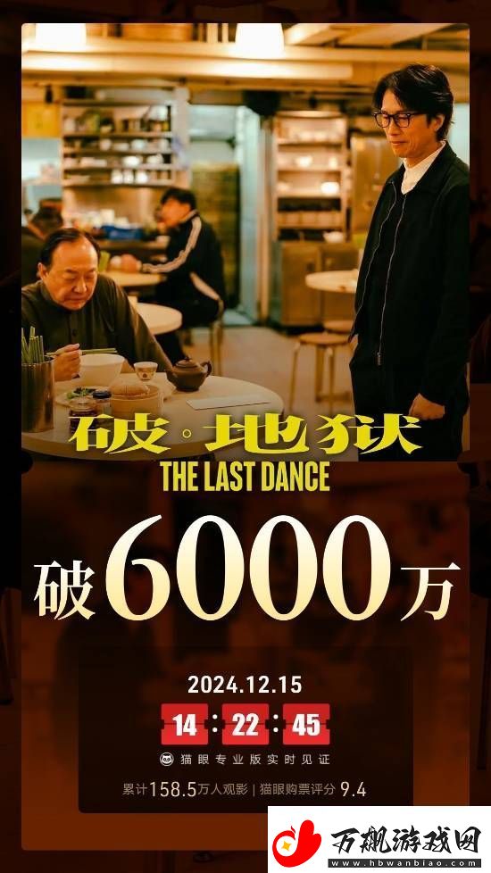 黄子华破·地狱票房突破6000万！豆瓣评分8.6！