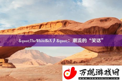 "TheWhiteBoX丿"：潮流的“笑话”