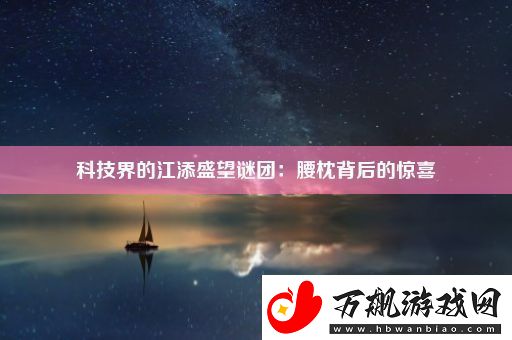 科技界的江添盛望谜团