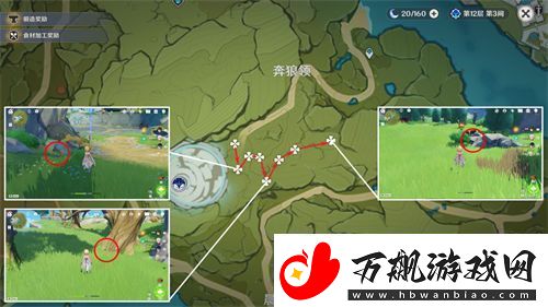 原神钩钩果采集路线一览