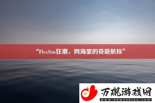 “FlexSim狂潮-网海里的奇葩航标”