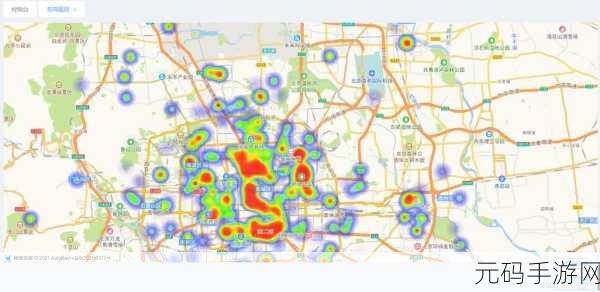 探索城市热度，高德地图热力图功能全揭秘