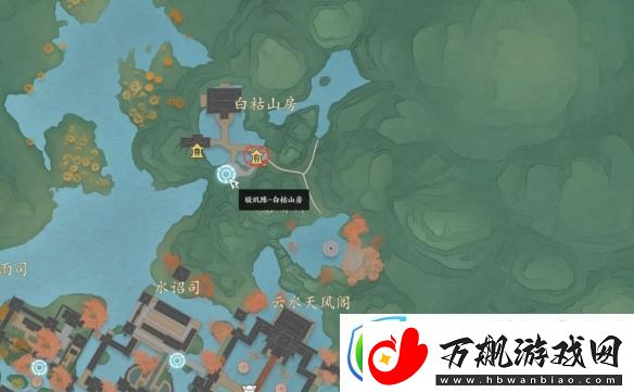 诛仙世界灵汐阁百景游观景点位置详解